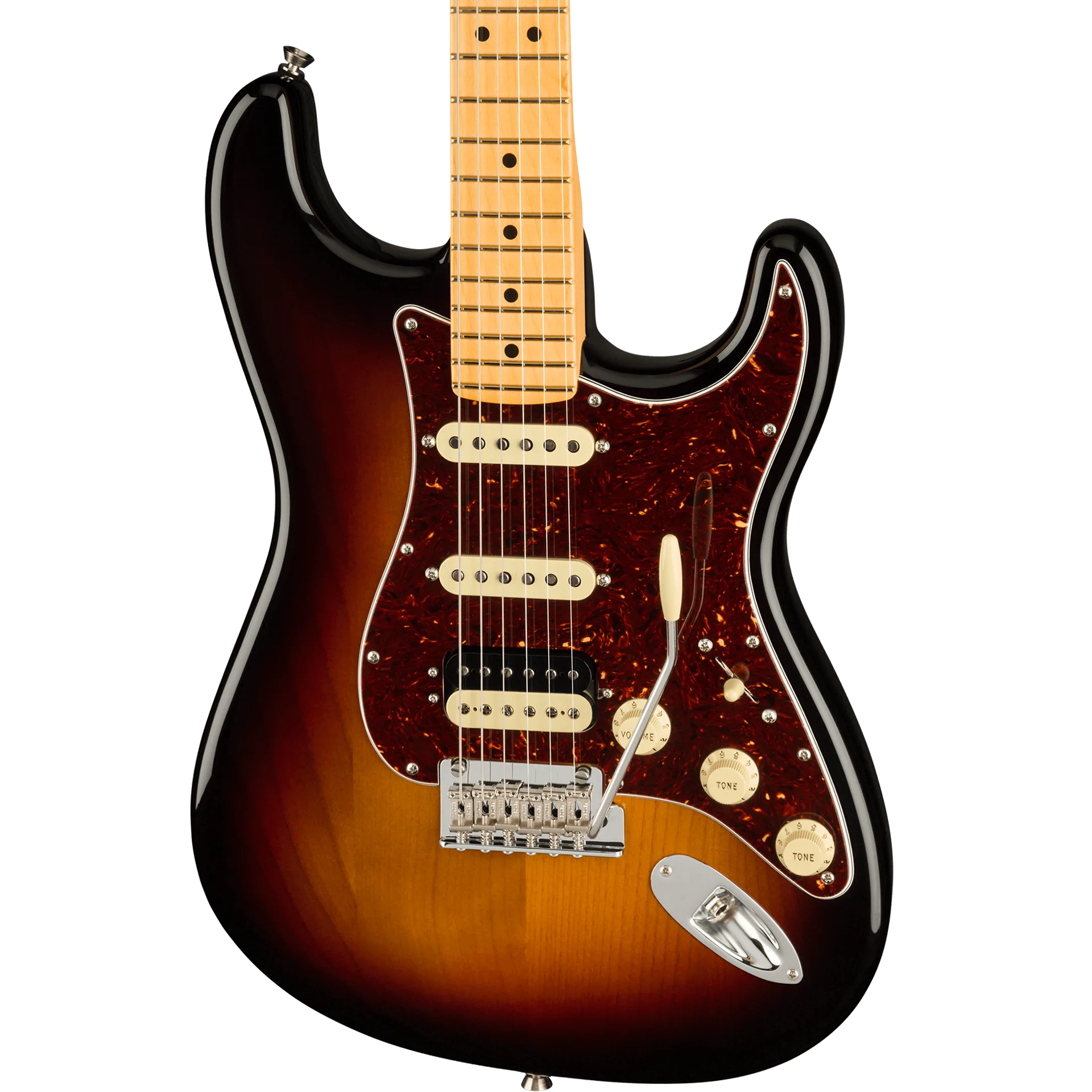 Fender | American Professional II Stratocaster MN HSS | 3-Color Sunburst