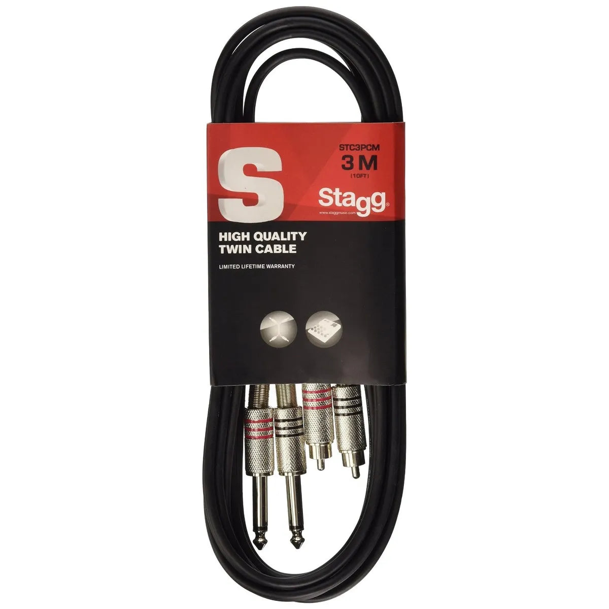 Stagg | STC3PCM | Noir