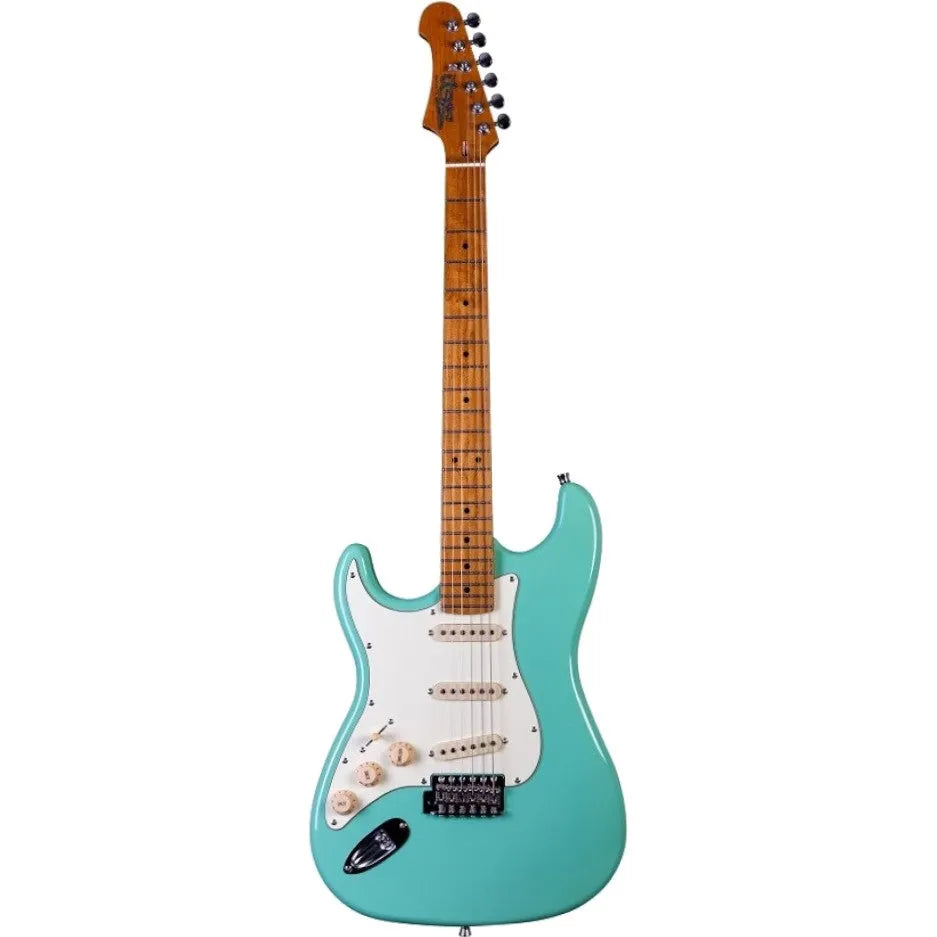 Jet Guitars | JS-300 Roasted Maple | Sea Foam Green Gaucher