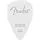 Fender | 351 Shape Wavelength Celluloid Picks | White Medium (6-Pack)