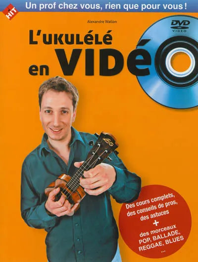 Hit Diffusion | Wallon A. - L'ukulélé En Vidéo Livre + DVD