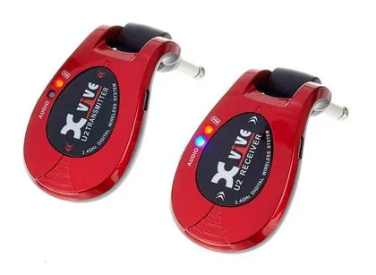Xvive | U2 Red | Système sans fil guitare 2,4 GHz