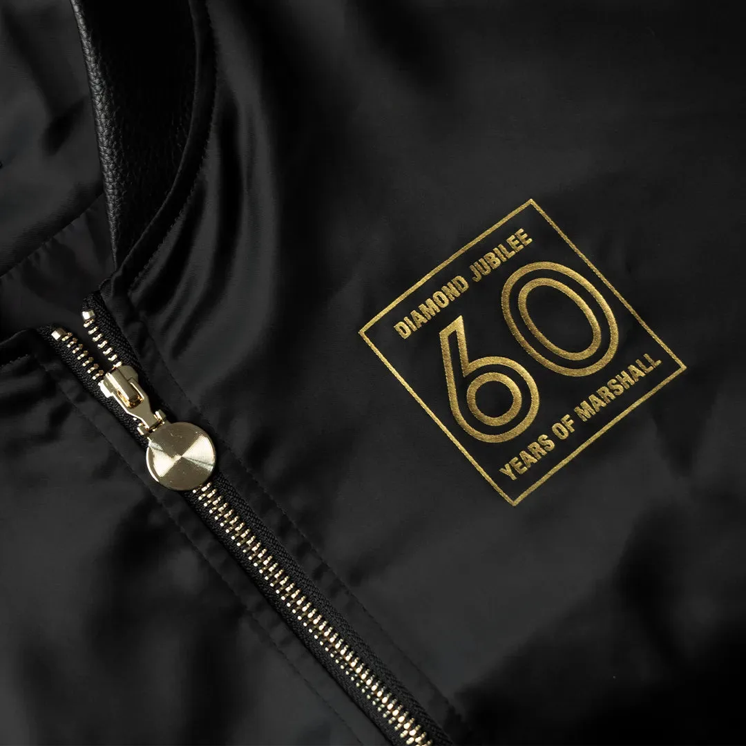 Marshall | 60th Anniversary Satin Bomber Jacket | Noir XL