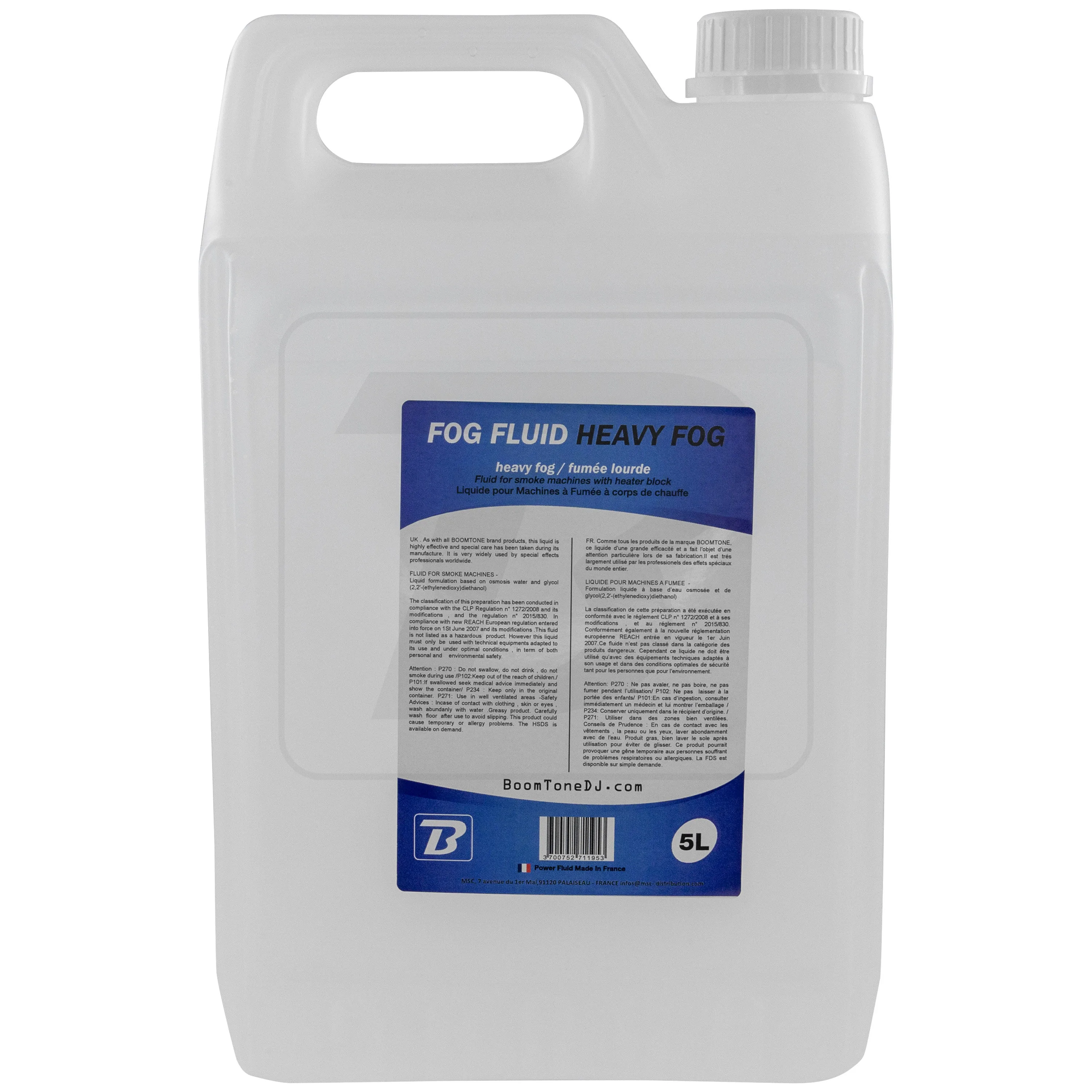 BoomTone DJ | Heavy Fog Fluid 5L