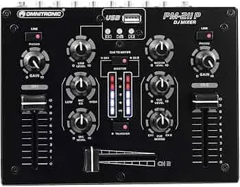 Omnitronic | PM-211P | Noir