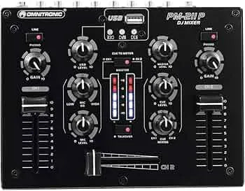Omnitronic | PM-211P | Noir