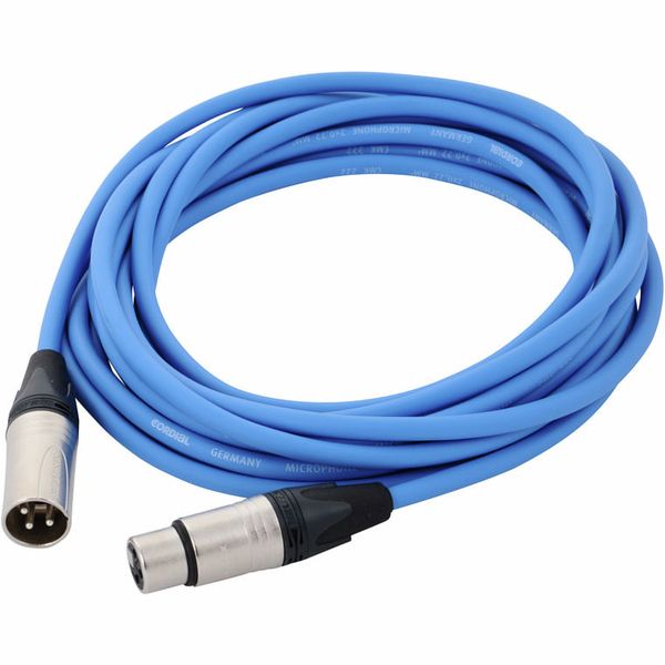 Neutrik | Câble 5M Bleu XLR Mâle-Femelle | Bleu