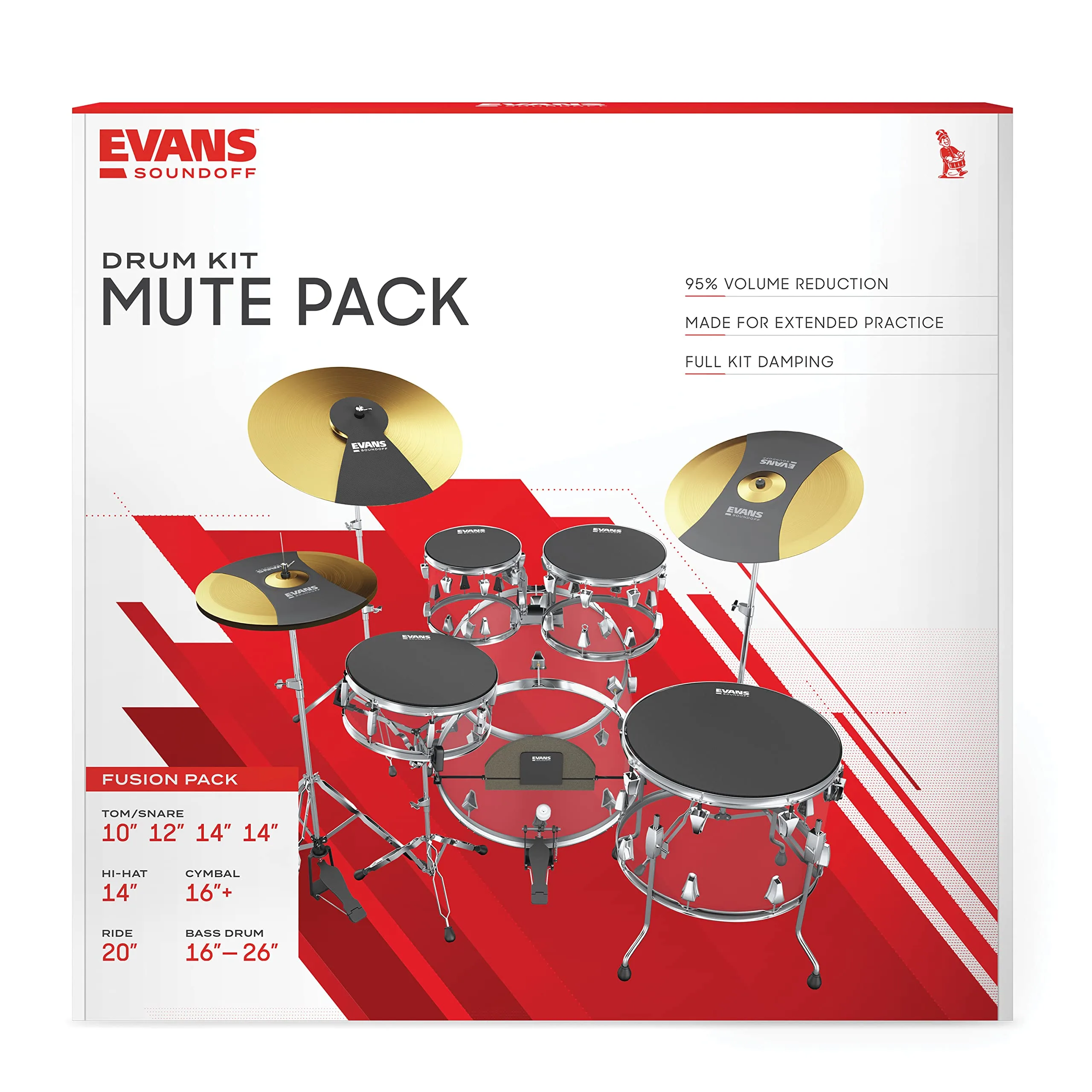 Evans | SO-SETFSN SoundOff | Pack Fusion