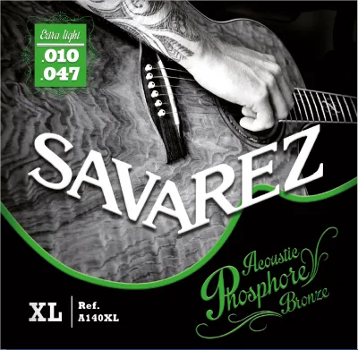 Savarez | Acoustic Phosphore Bronze A140XL | Extra Light 010-047
