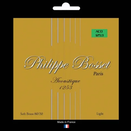 Philippe Bosset | ACO1253 | Soft Brass 80/20 Light 12-53