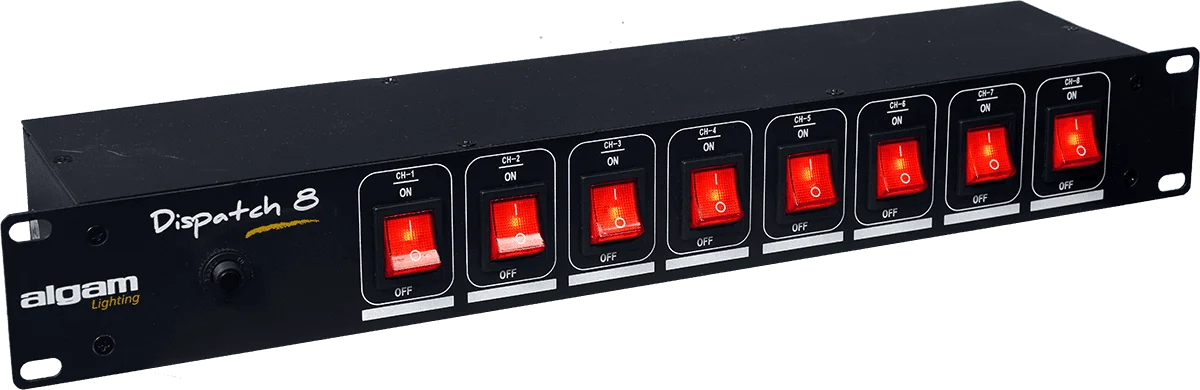 Algam Lighting | DISPATCH-8 | Dispatch rackable 2U 19" 8 canaux
