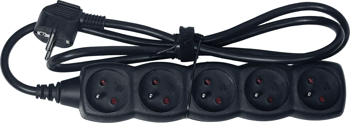 Algam Lighting | Rallonge d'alimentation PowerCon 3M | Noir
