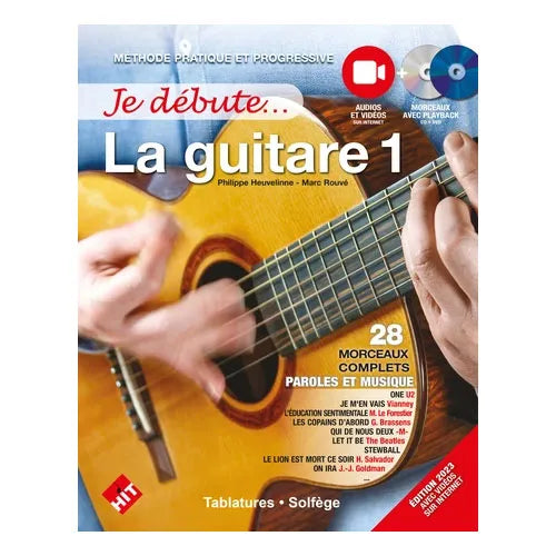 Hit Diffusion | Je débute... La Guitare (+ CD morceaux avec play-back)