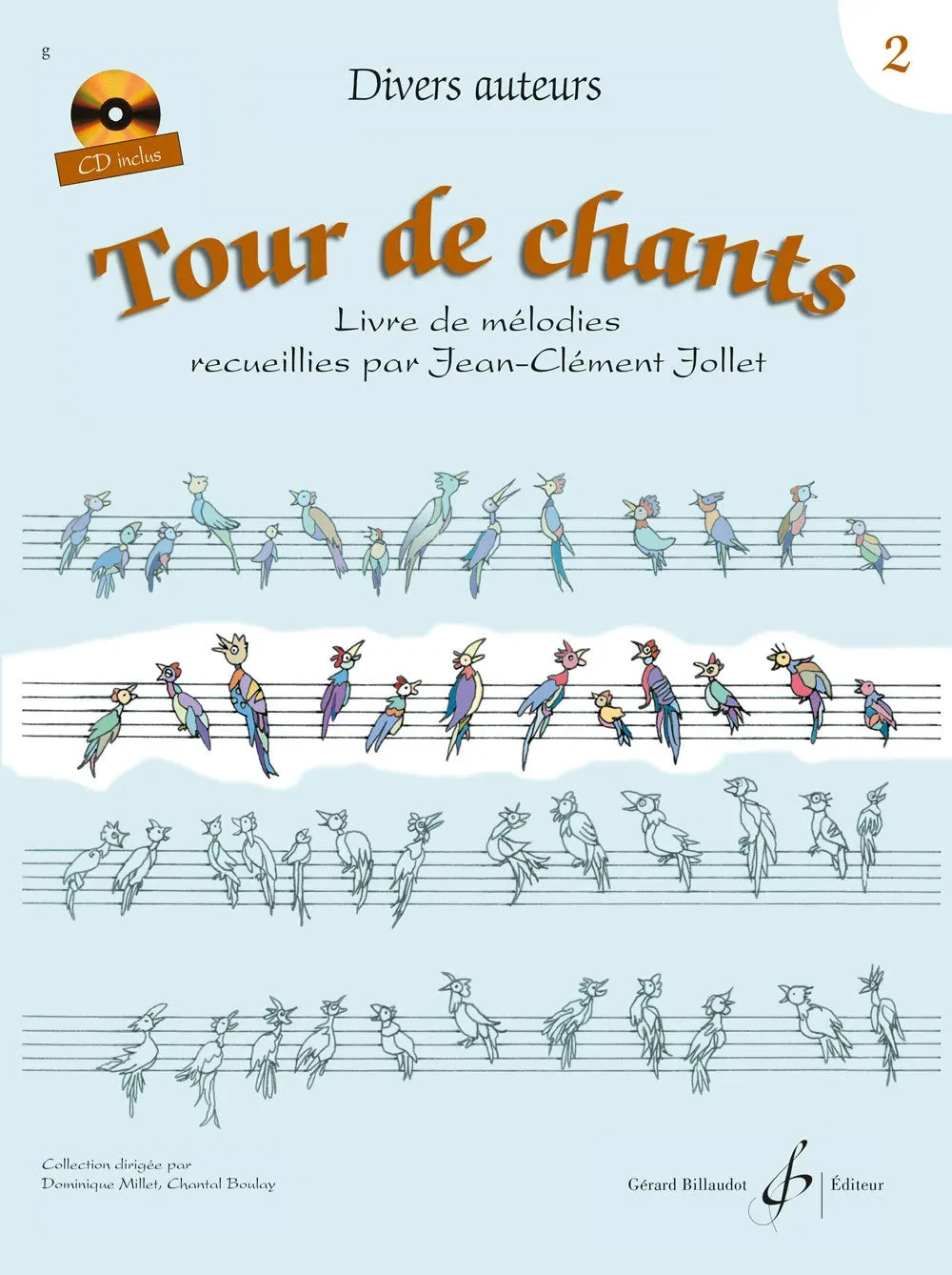 Billaudot | Tour de chants Volume 2 + CD