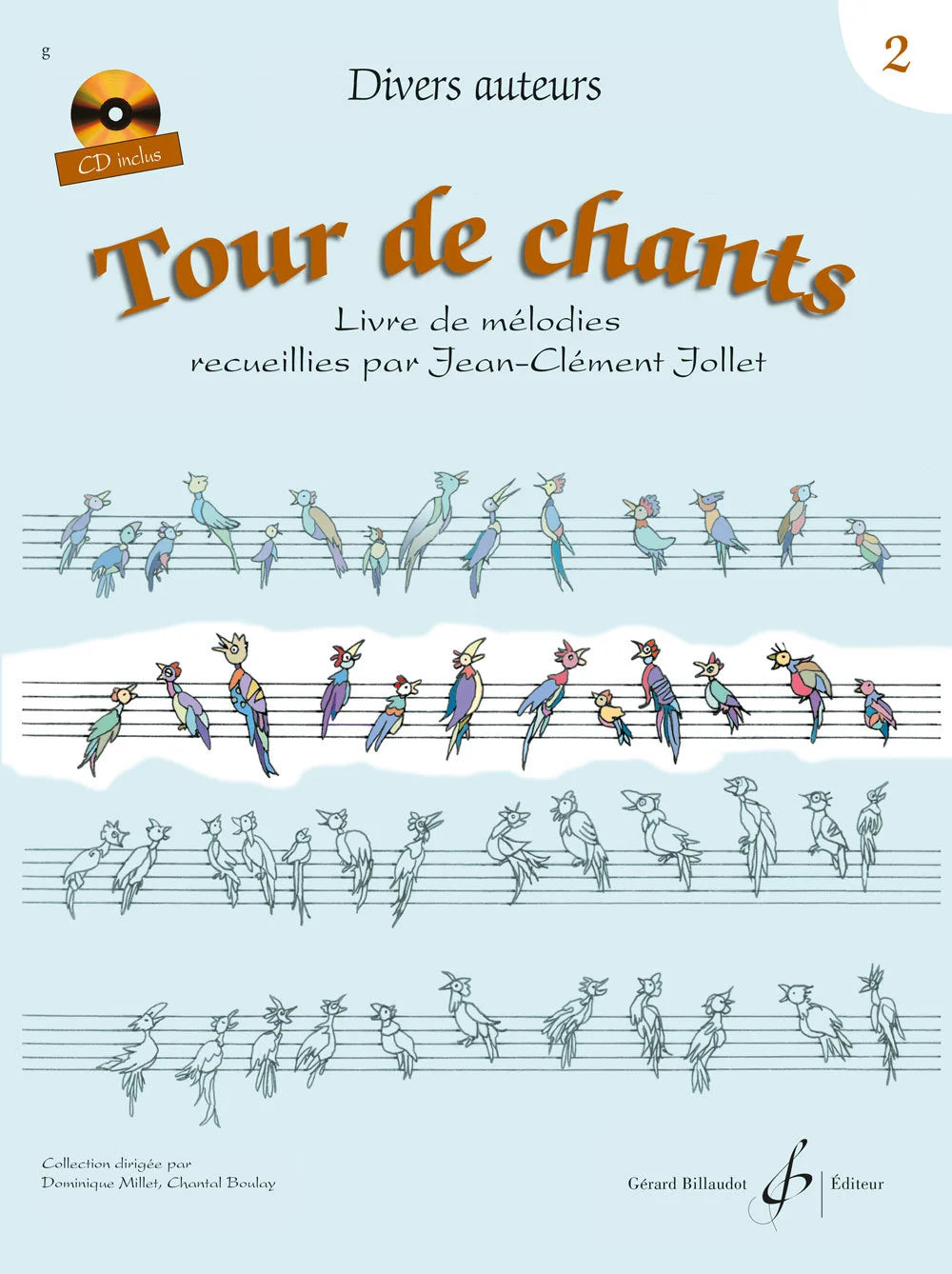 Billaudot | Tour de chants Volume 2 + CD
