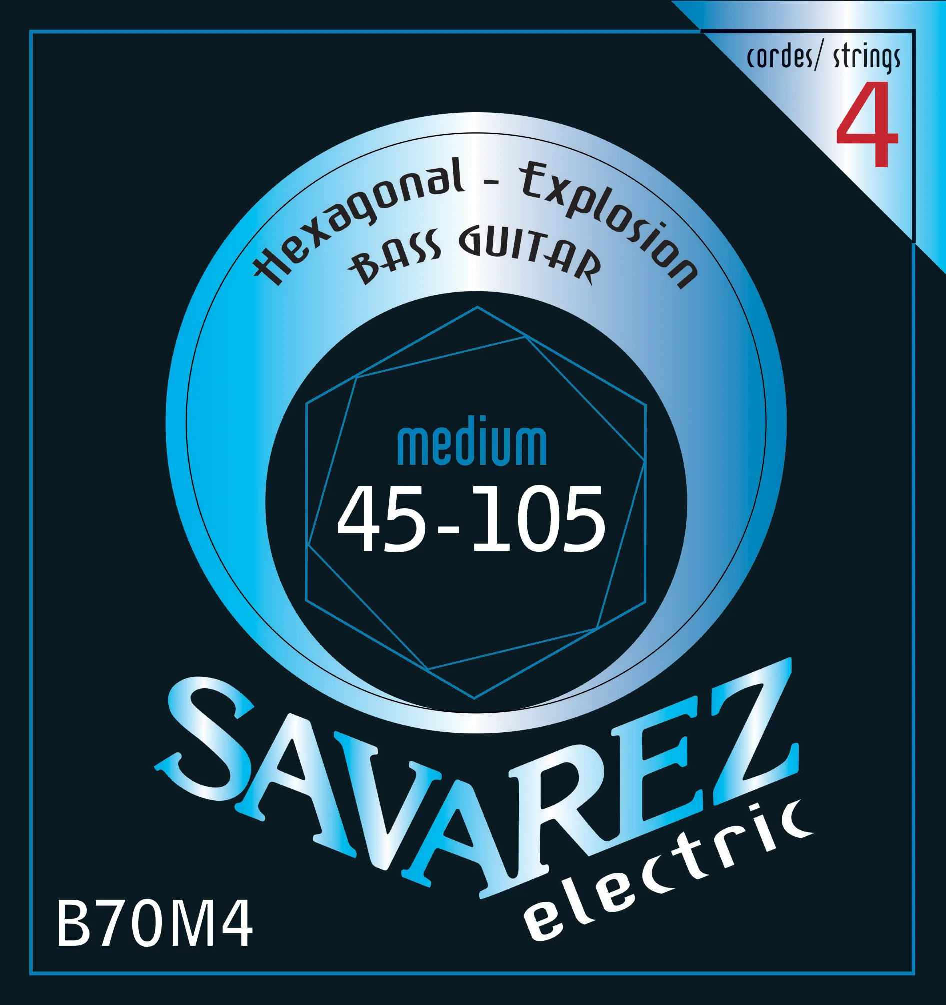 Savarez | B70M4 Hexagonal Explosion | Medium 045-105