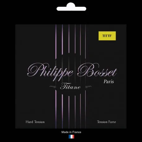 Philippe Bosset | Titane TITANETF | Tension Forte