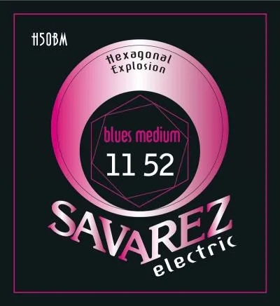 Savarez | H50BM Electric Hexagonal Explosion Blues Medium