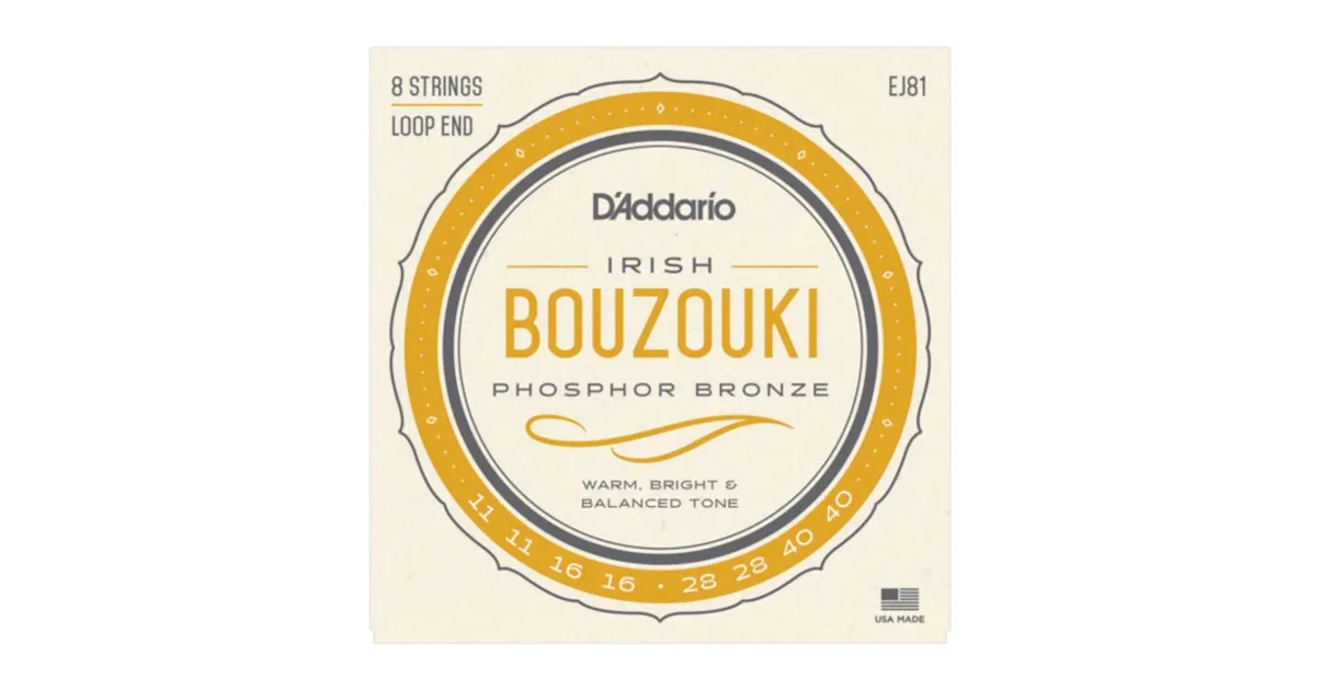 D'Addario | EJ81 | Bouzouki Irlandais