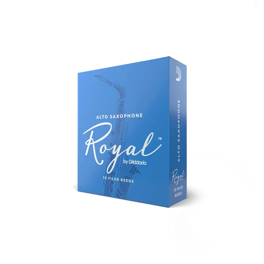 D'Addario | Rico Royal | Anches Saxophone Alto Force 3 (Boîte de 10)