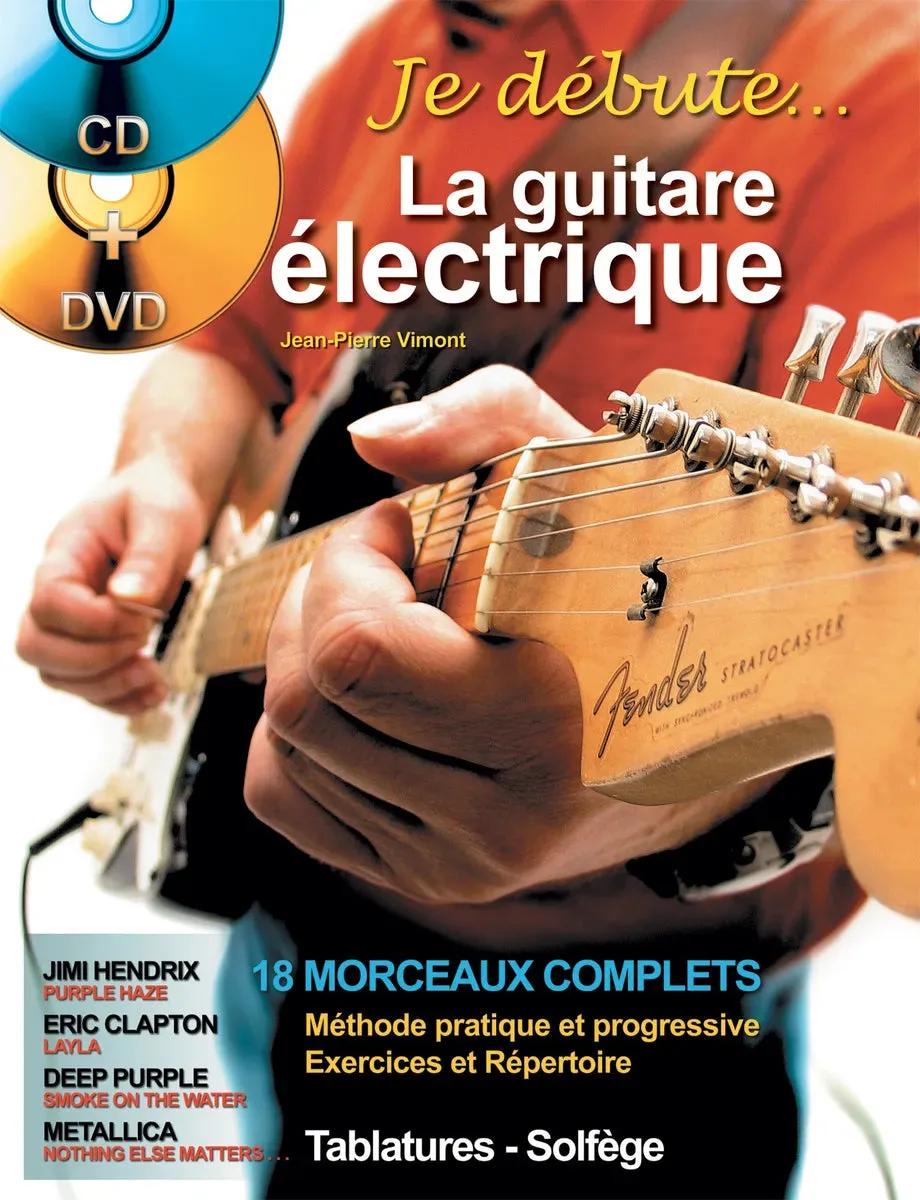 Jean-Pierre Vimont | Je débute la guitare électrique | CD+DVD