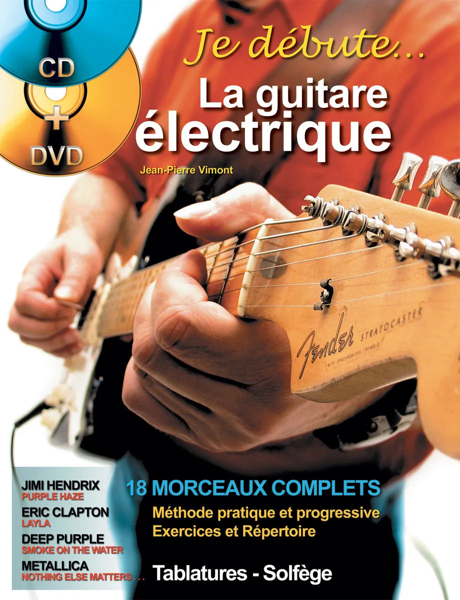 Jean-Pierre Vimont | Je débute la guitare électrique | CD+DVD