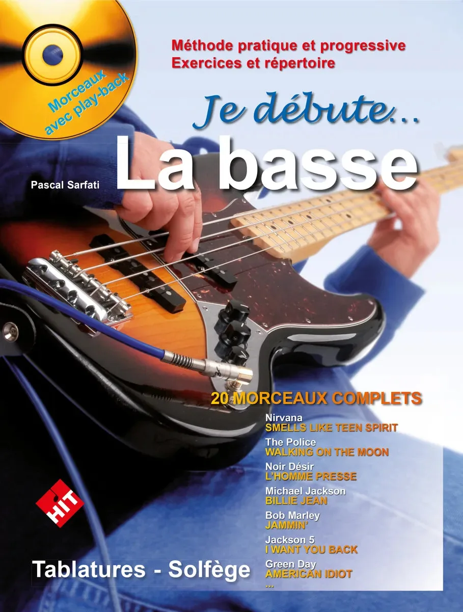 Pascal Sarfati | Je débute la basse | + 1 CD
