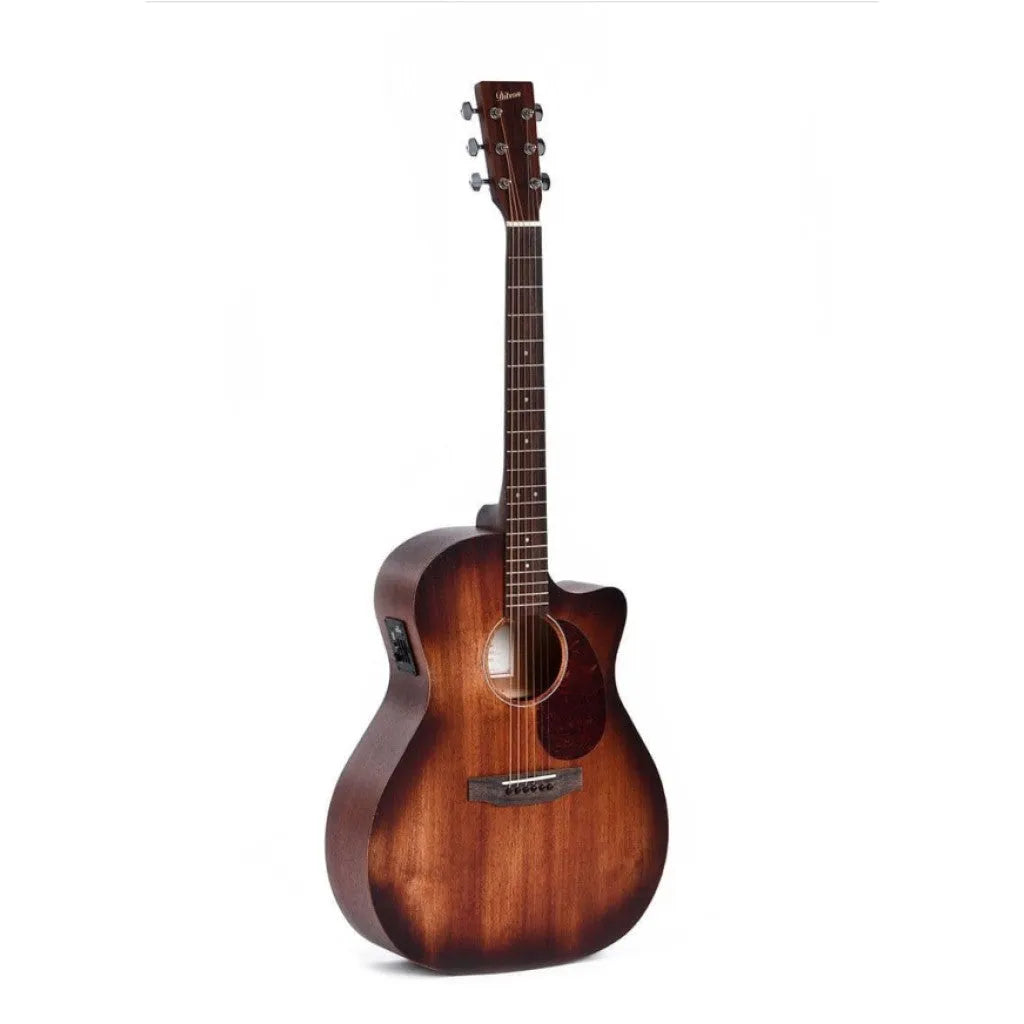 Ditson | GC-15E Grand OM w/ Cutaway Électro-Acoustique | Aged Natural