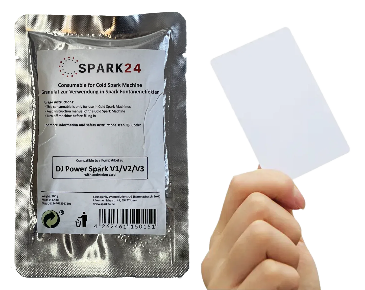 DJ Power | Spark Granulat 200g Large | pour DJ Power V1