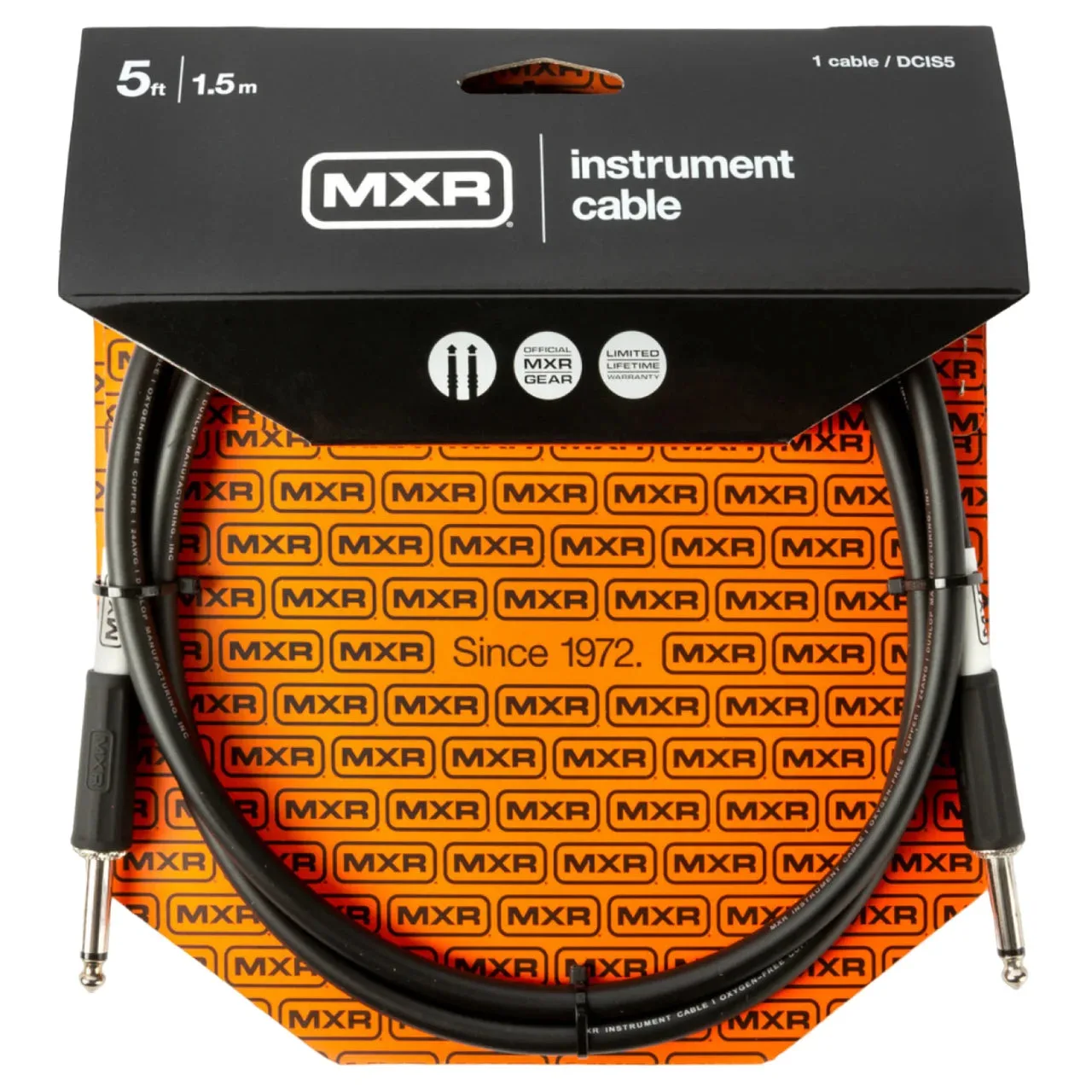 Dunlop | MXR Standard Instrument Cable | Noir