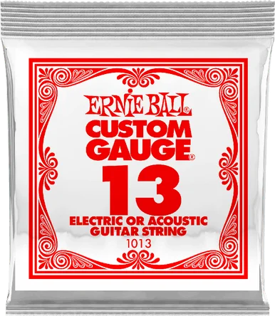 Ernie Ball | Plain Steel .013 | À l'unité