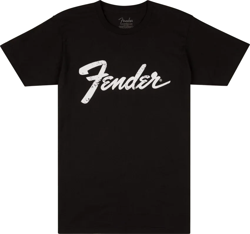 Fender | Logo Date Back Tee | Black XXL