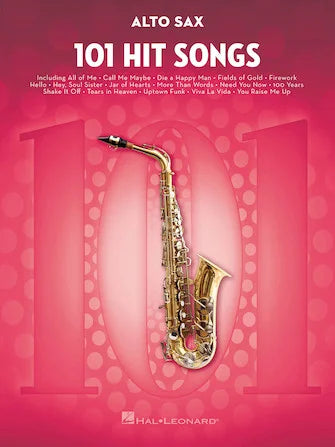 Hal Leonard | 101 Hit Songs | Saxophone Alto