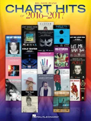 Hal Leonard | Chart Hits of 2016-2017