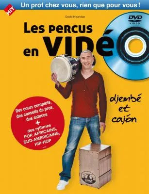 Hit Diffusion | Mirandon D. - Les Percus En Video Livre + Dvd - Djembe Et Cajon