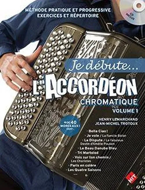 Hit Diffusion | Je débute l'accordéon chromatique Vol.1