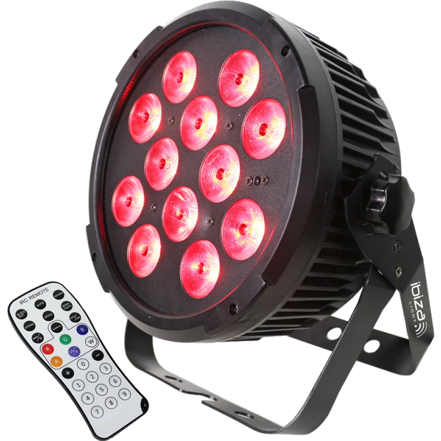 Ibiza | Projecteur PAR Sans Fil 12 x 1W RGBW