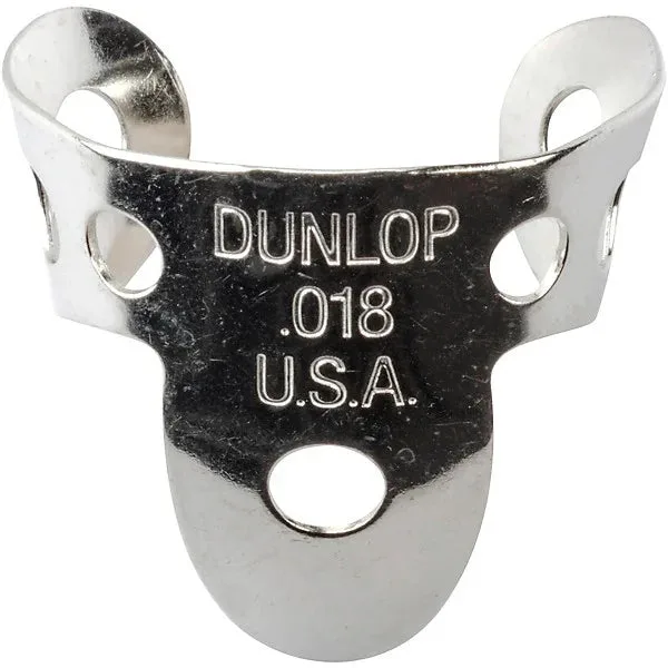 Jim Dunlop | 33P.018 Nickel Silver Finger and Thumbpick | Player Pack (Pack de 5)