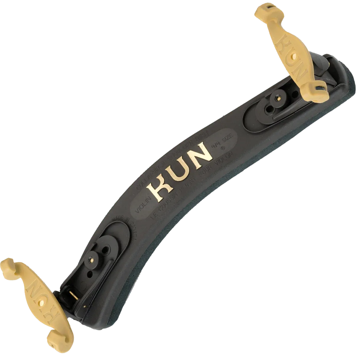 Kun | Original Violin Shoulder Rest | 1/2-3/4 Noir
