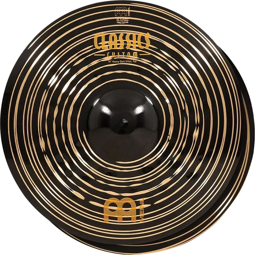 Meinl | Classics Custom Medium Hi-Hat | Brillant 14"