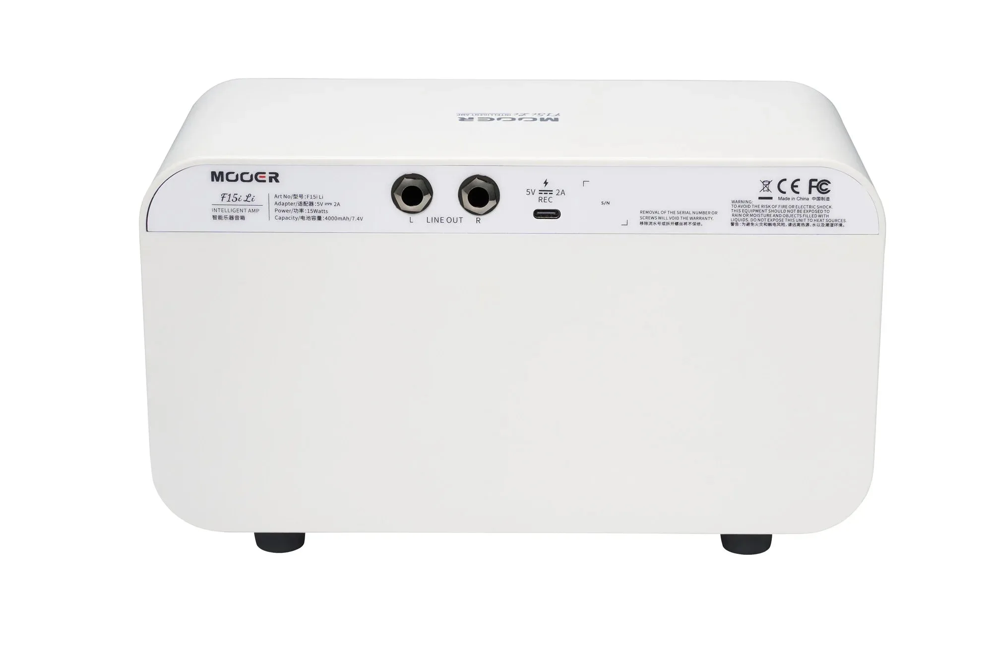 Mooer | F15i Li | Snowfall White