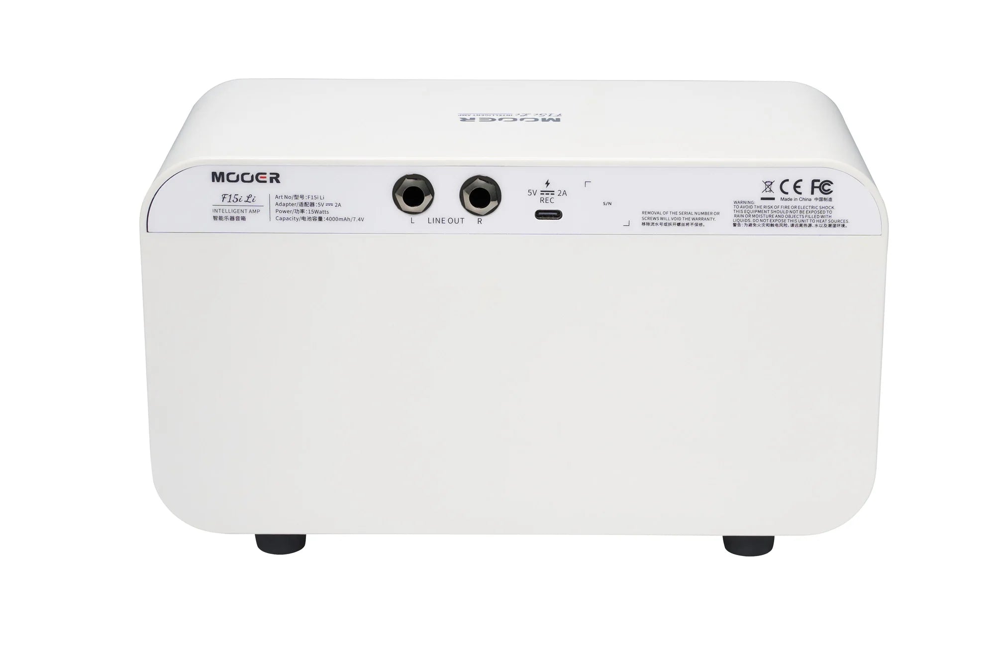 Mooer | F15i Li | Snowfall White