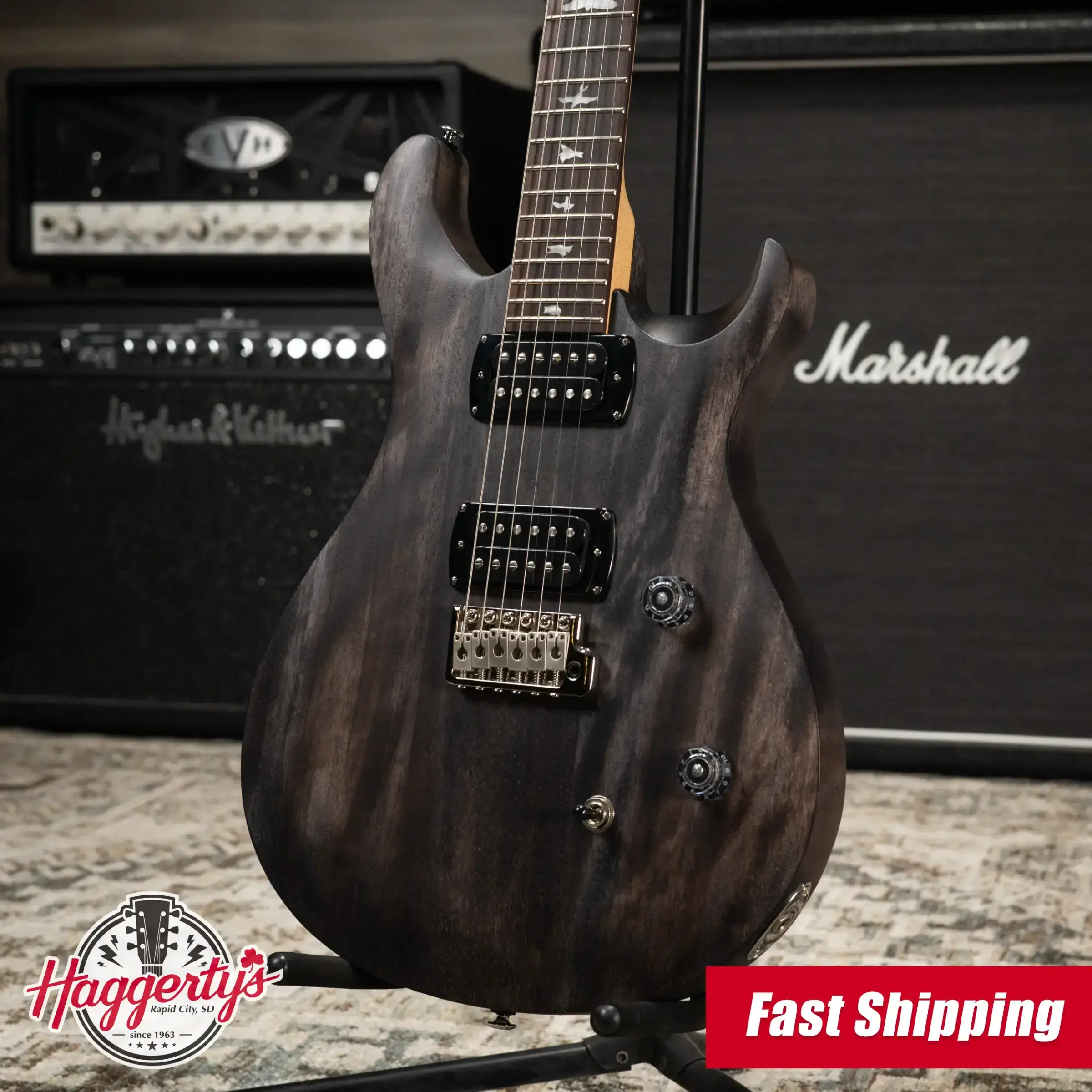 PRS | SE CE24 Standard Satin | Charcoal