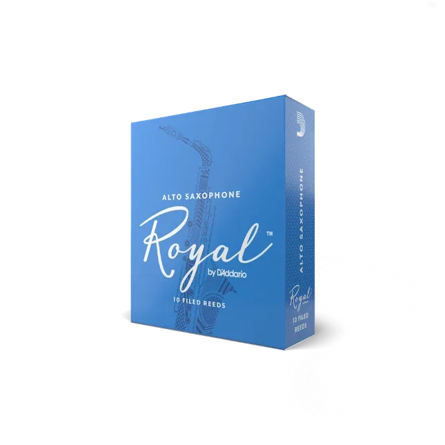 Rico Royal | Anches Saxophone Ténor | Force 3.5 Boîte de 10