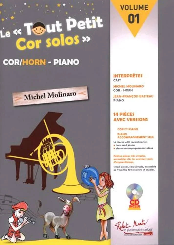 Robert Martin | Le Tout Petit Cor Solos | Volume 1