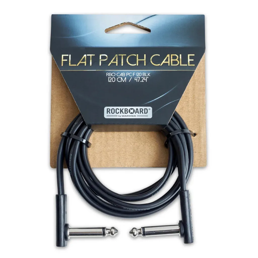 Rockboard | Flat Patch Cable Black | 20 cm
