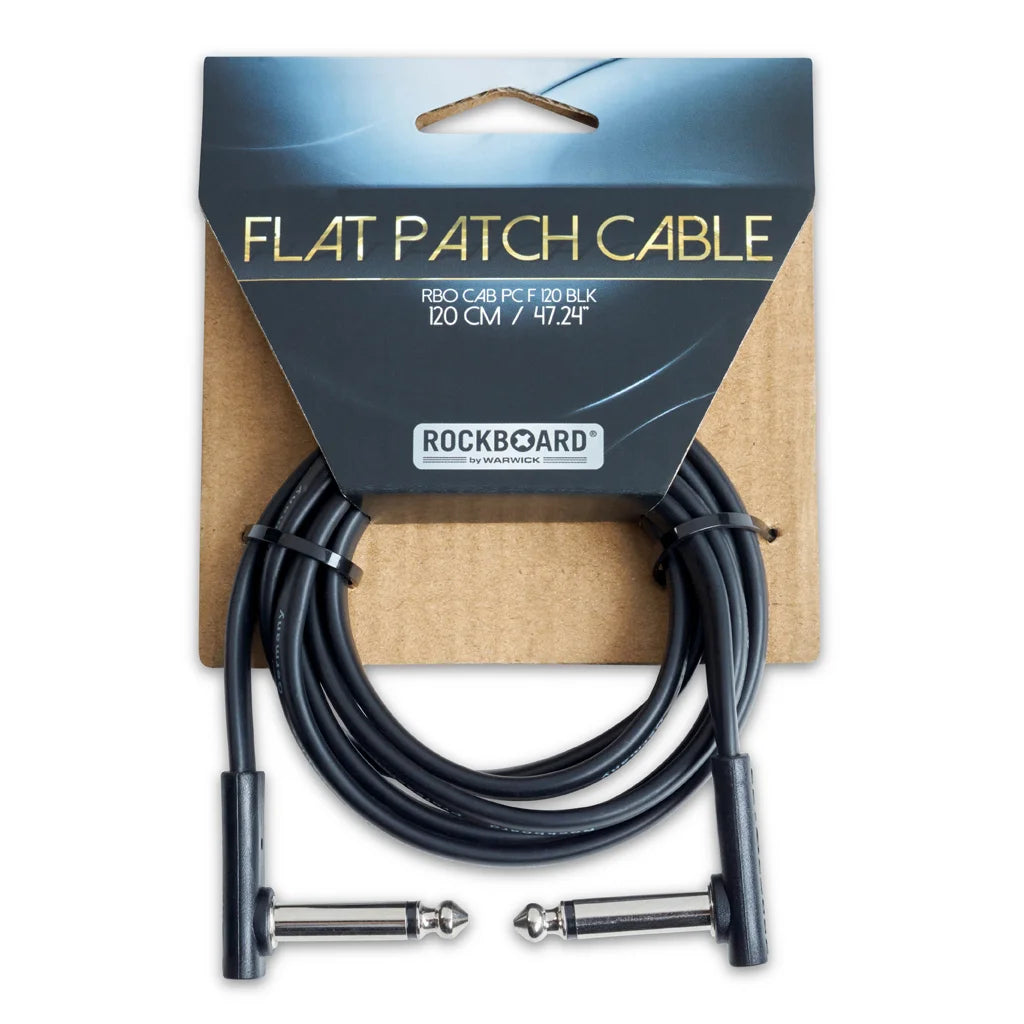 Rockboard | Flat Patch Cable Black | 20 cm