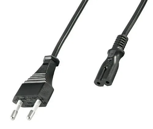 Divers | Câble alimentation bipolaire 230 V - 1,50 m | Noir
