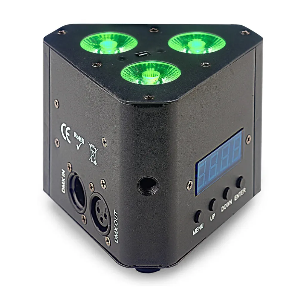 Stagg | EU TRUSSPAR 3X4W RGBW 4 IN 1