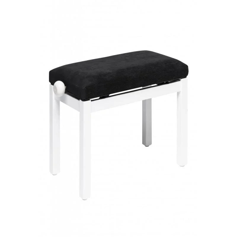 Stagg | White Bench Mat + Bk Veltop | Blanc Mat